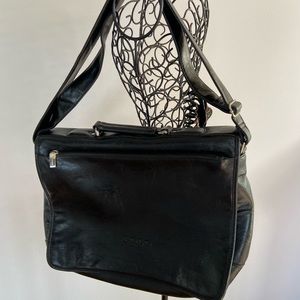 Polo by Ralph Lauren Leather Messenger Bag NEW